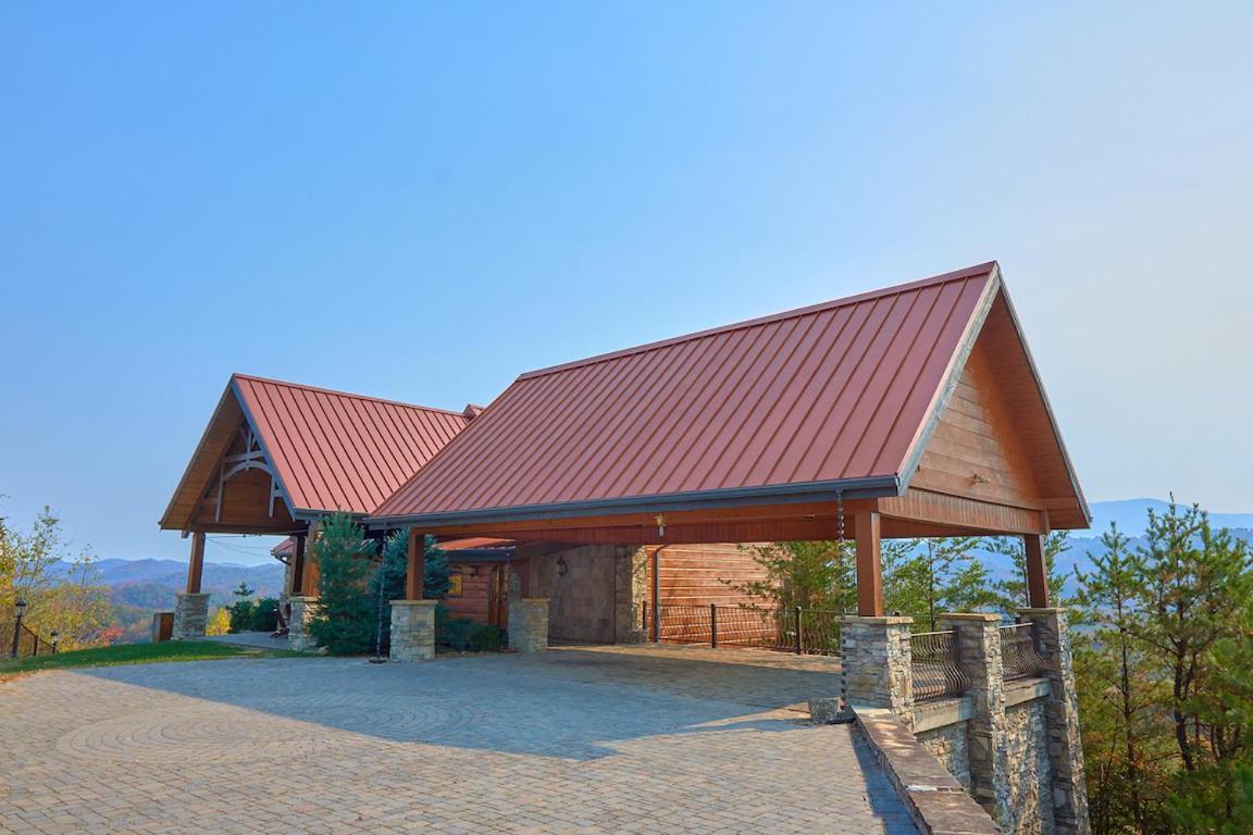 Journey'S End, 5 Bedrooms, Sleeps 12, Private Outdoor Pool, Theater, Sauna Sevierville Esterno foto